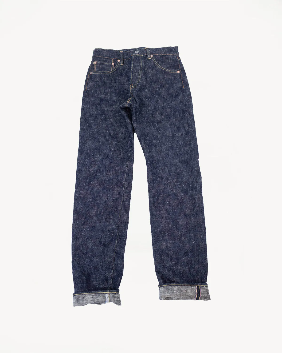 246-KA - 17oz "Kasuri" Slub Selvedge Denim - Clean Straight