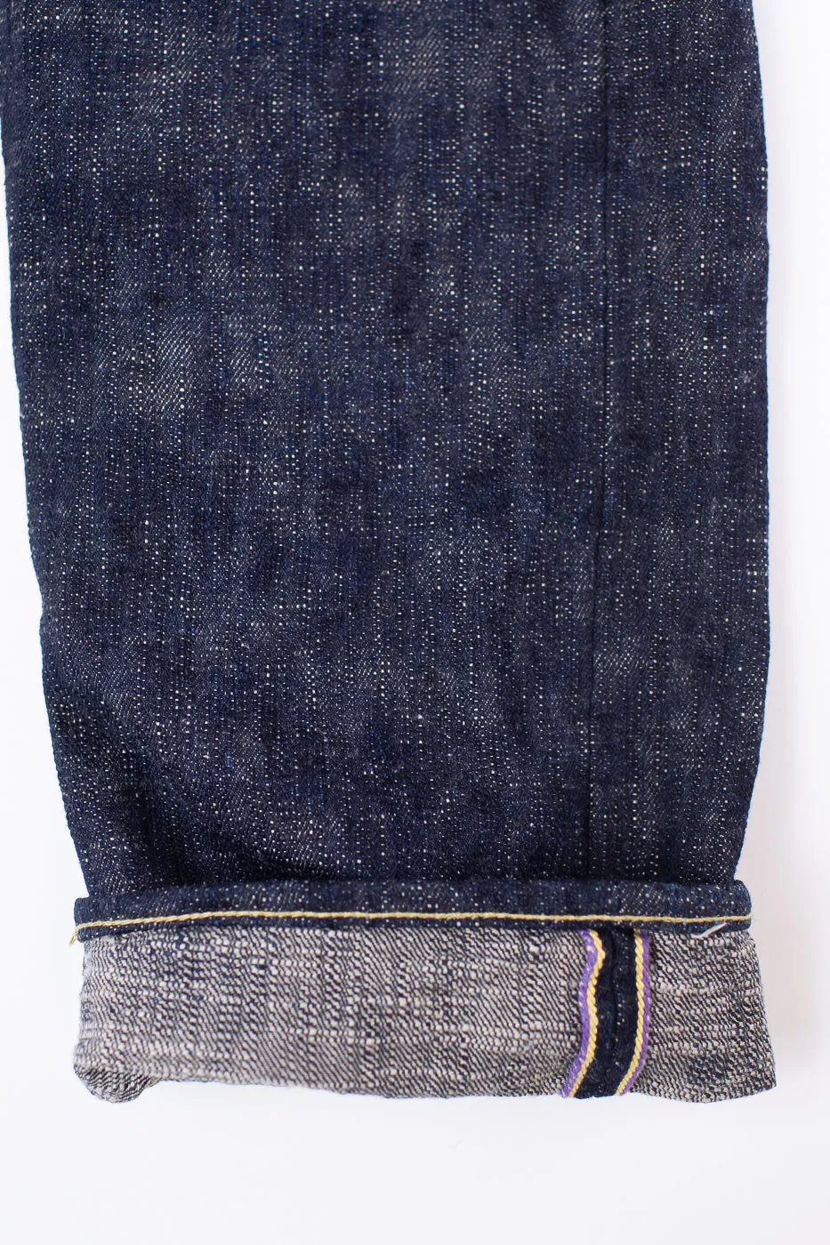 246-KA - 17oz "Kasuri" Slub Selvedge Denim - Clean Straight