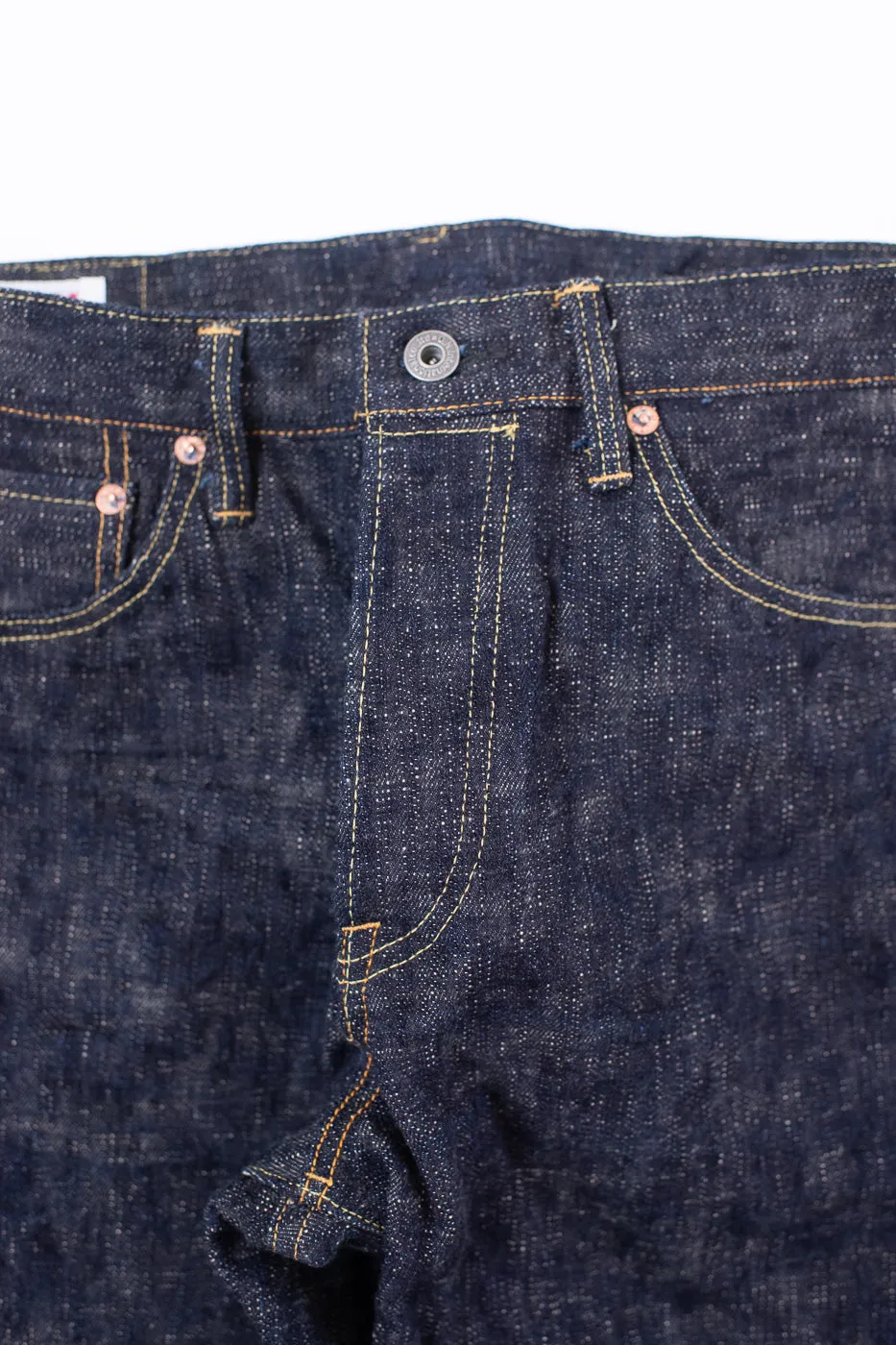246-KA - 17oz "Kasuri" Slub Selvedge Denim - Clean Straight