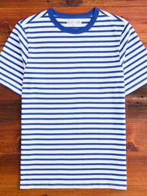 2M14 "Good Originals" 6.8oz Relaxed T-Shirt in Blue/White