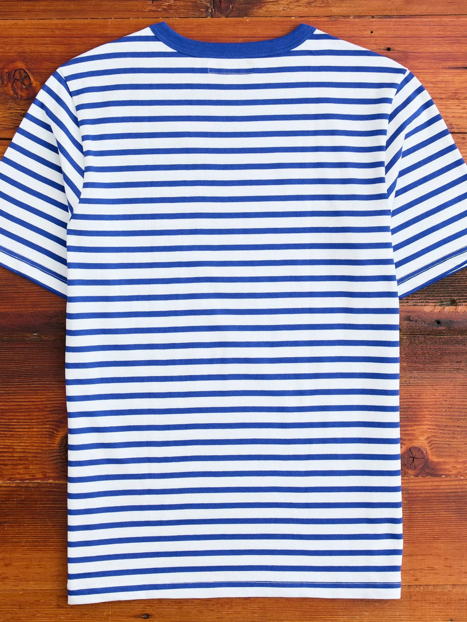 2M14 "Good Originals" 6.8oz Relaxed T-Shirt in Blue/White