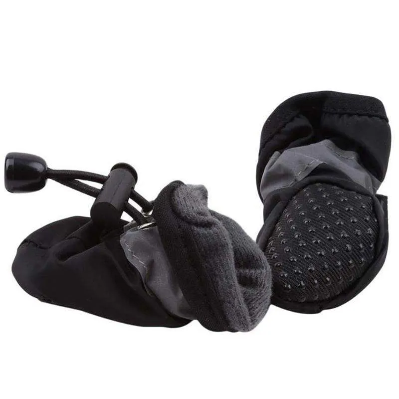 4Pcs Anti-Slip Protective Dog Boots 7 Sizes