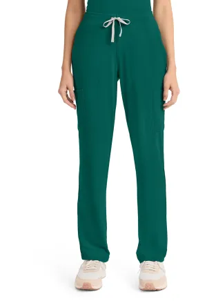 Achieve CK096 Women's 5-Pocket Straight Leg Pants Hunter