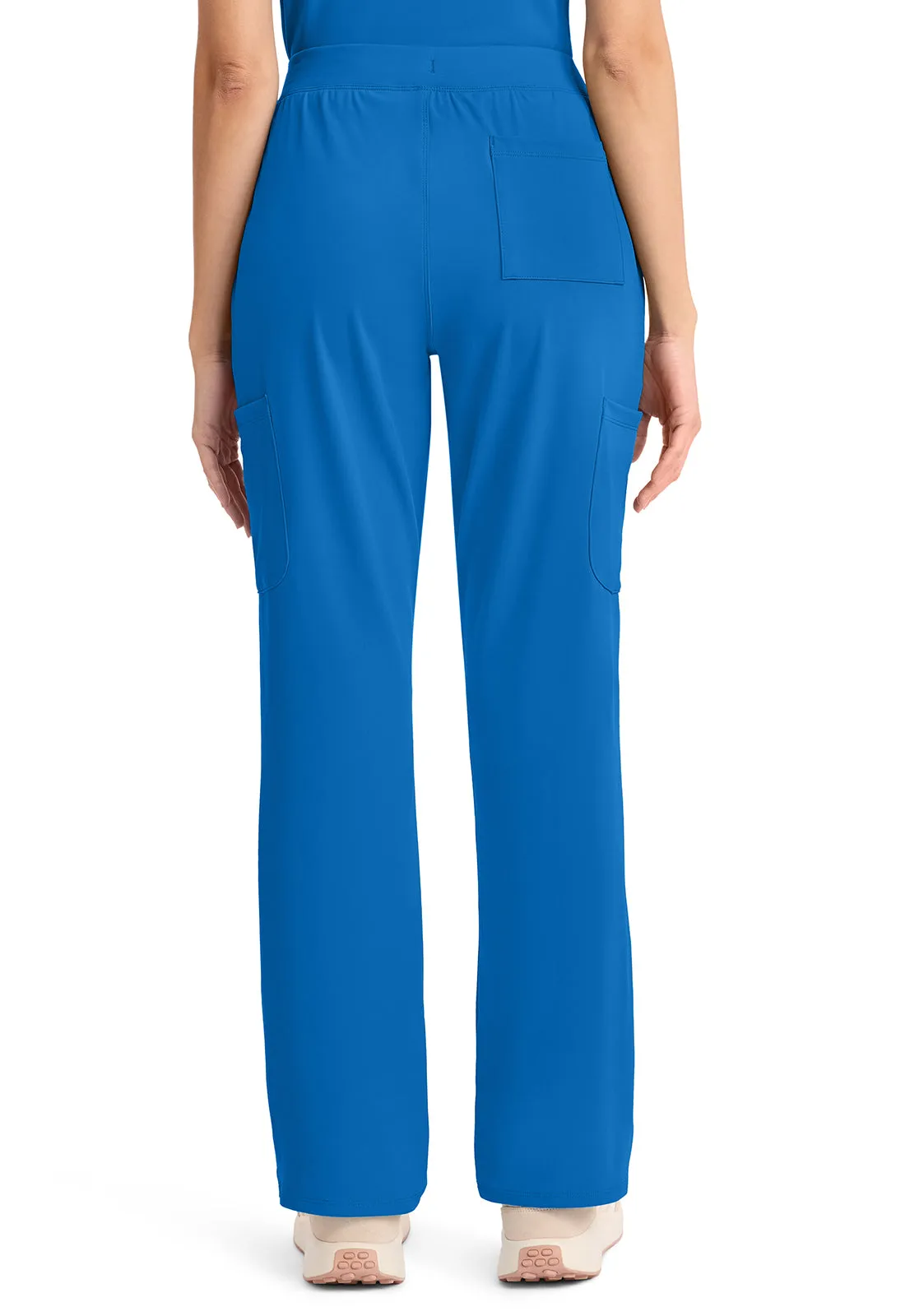 Achieve CK096 Women's 5-Pocket Straight Leg Pants True Blue