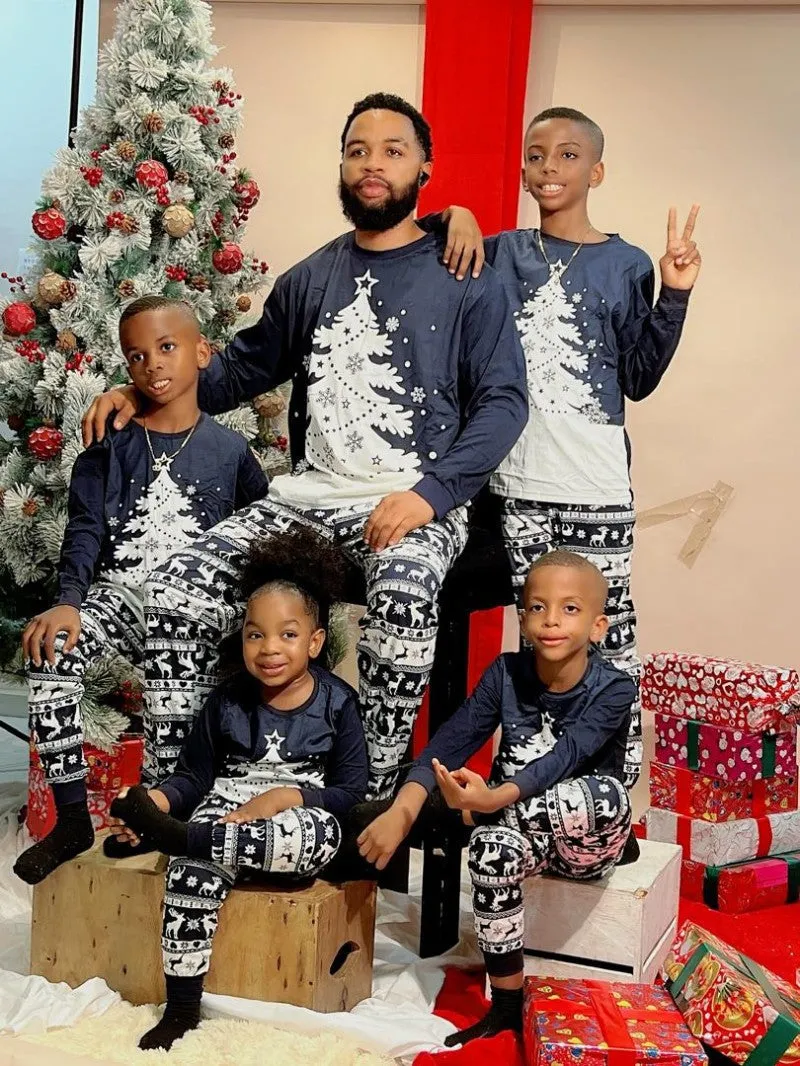 Adorable Family Wear Christmas Pajamas Set for Festive Togetherness