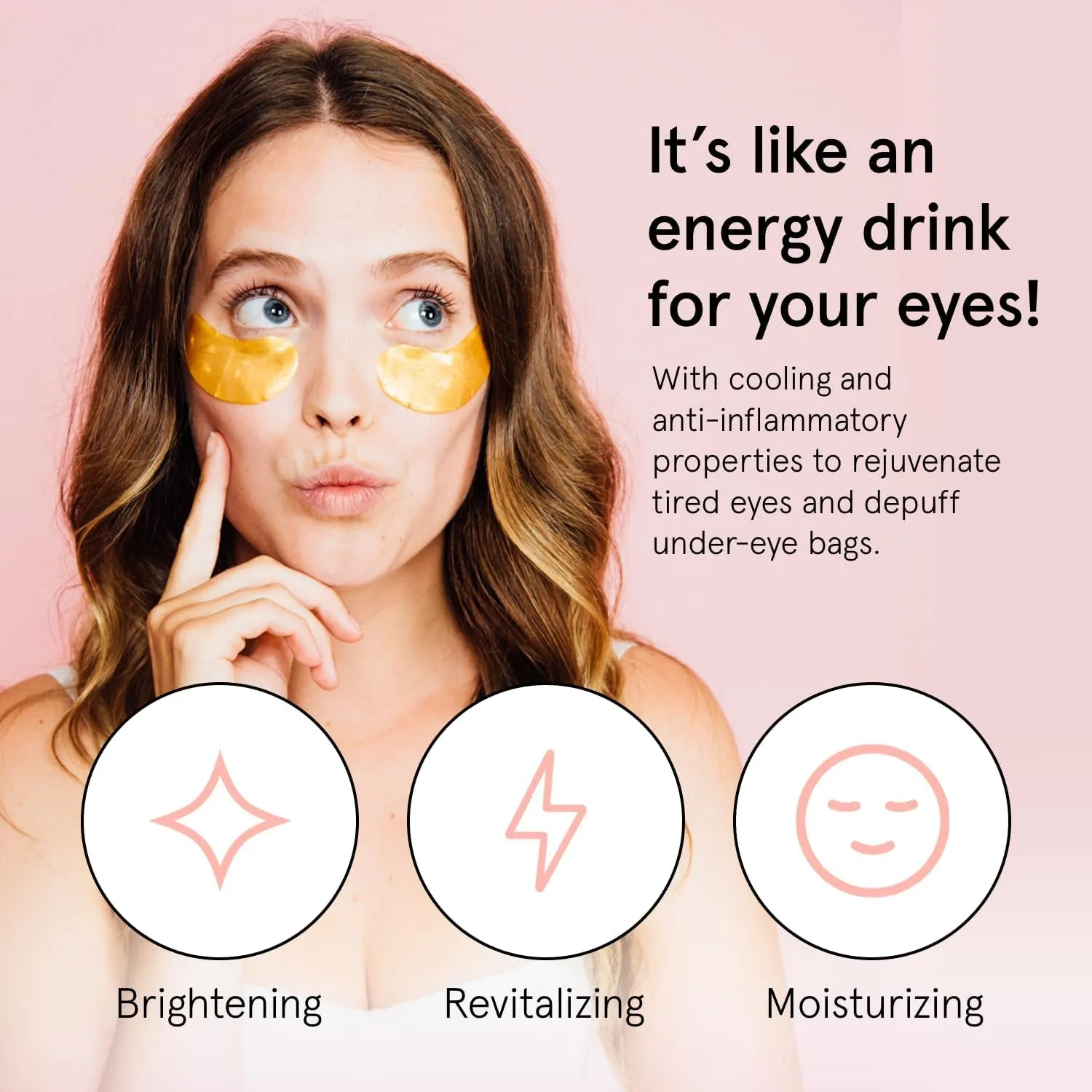 Award Winning Dew-Tox & Chill Valentines Day Gifts for Her - Gifts for Women with Gold Eye Masks, Hyaluronic Acid Serum & Rose Spray, Self Care Gifts for Mom, Wife, Bridesmaids, Teens