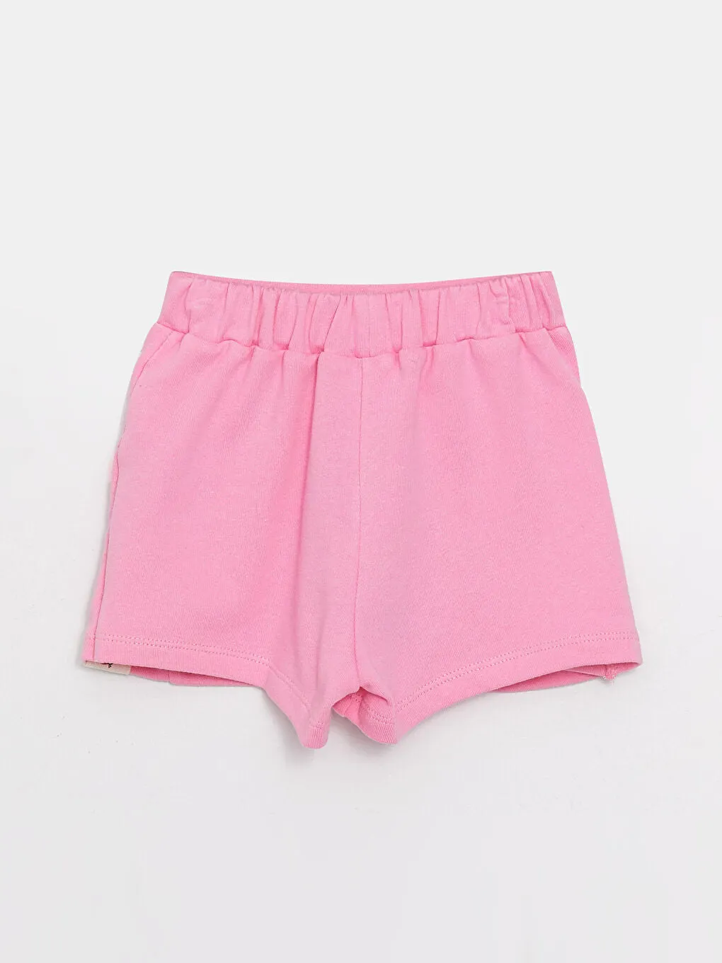 Basic Elastic Waist Baby Girl Short Skirt