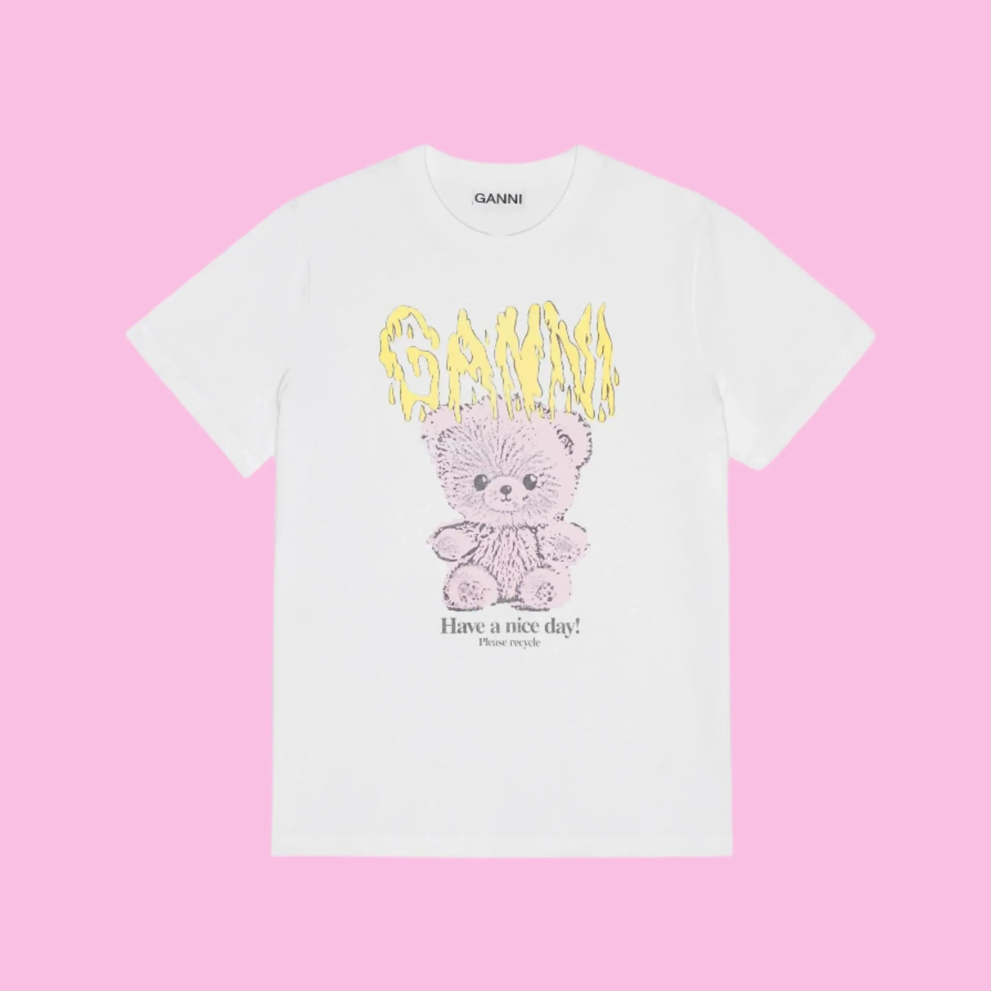BASIC JERSEY RELAXED T-SHIRT | TEDDY