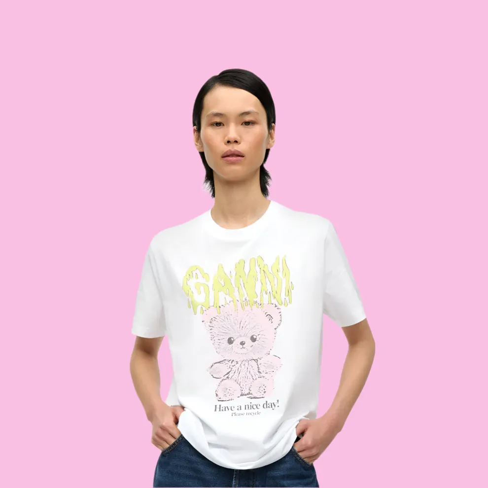 BASIC JERSEY RELAXED T-SHIRT | TEDDY