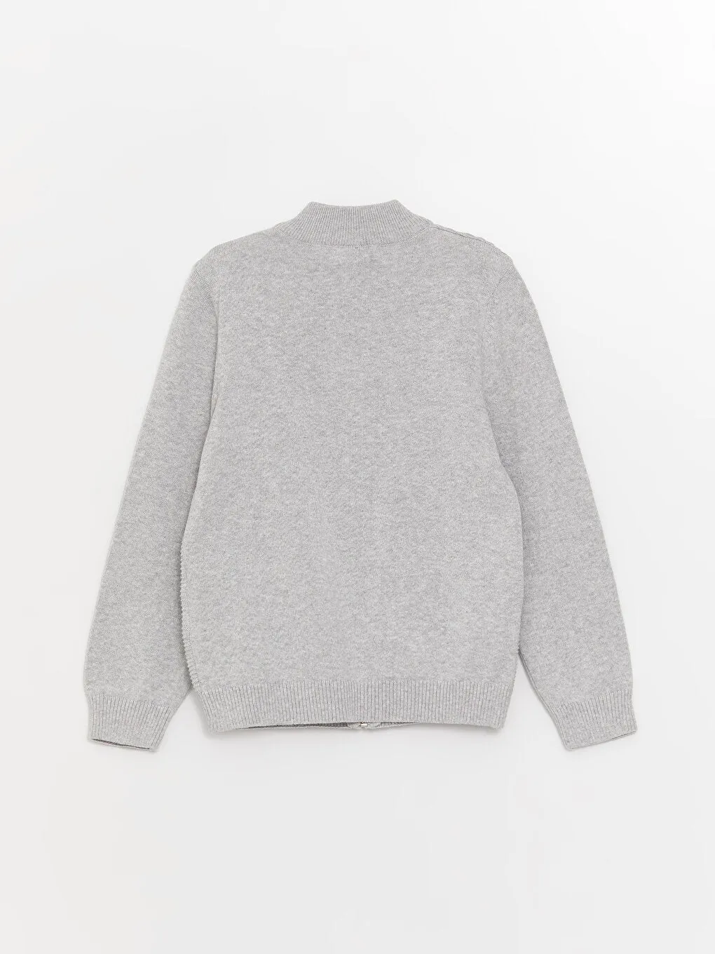 Basic Long Sleeve Boys Knitwear Cardigan