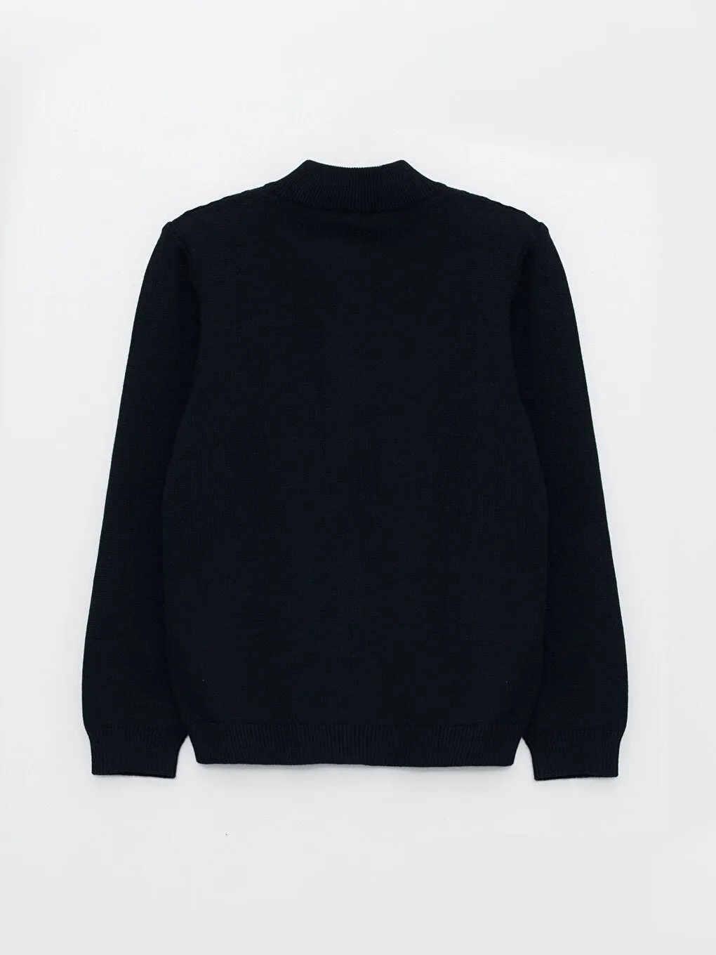 Basic Long Sleeve Boys Knitwear Cardigan