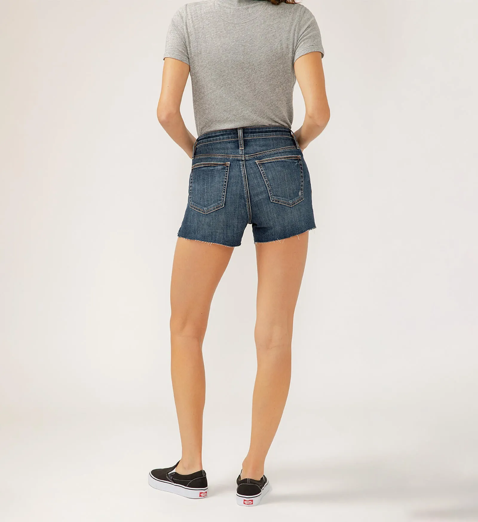 Beau High Rise Luxe Stretch Short