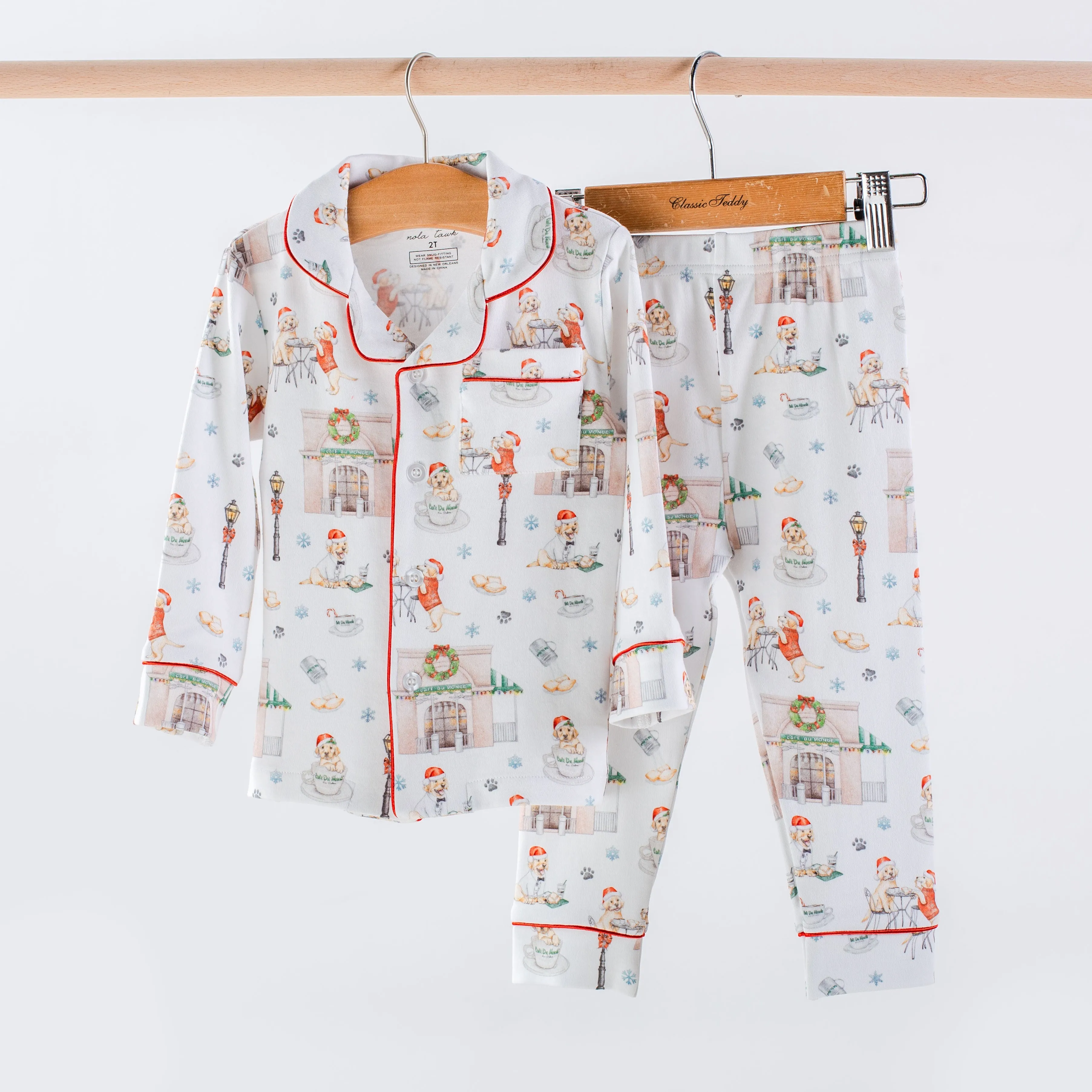 Beignet Holiday Organic Cotton Pajama