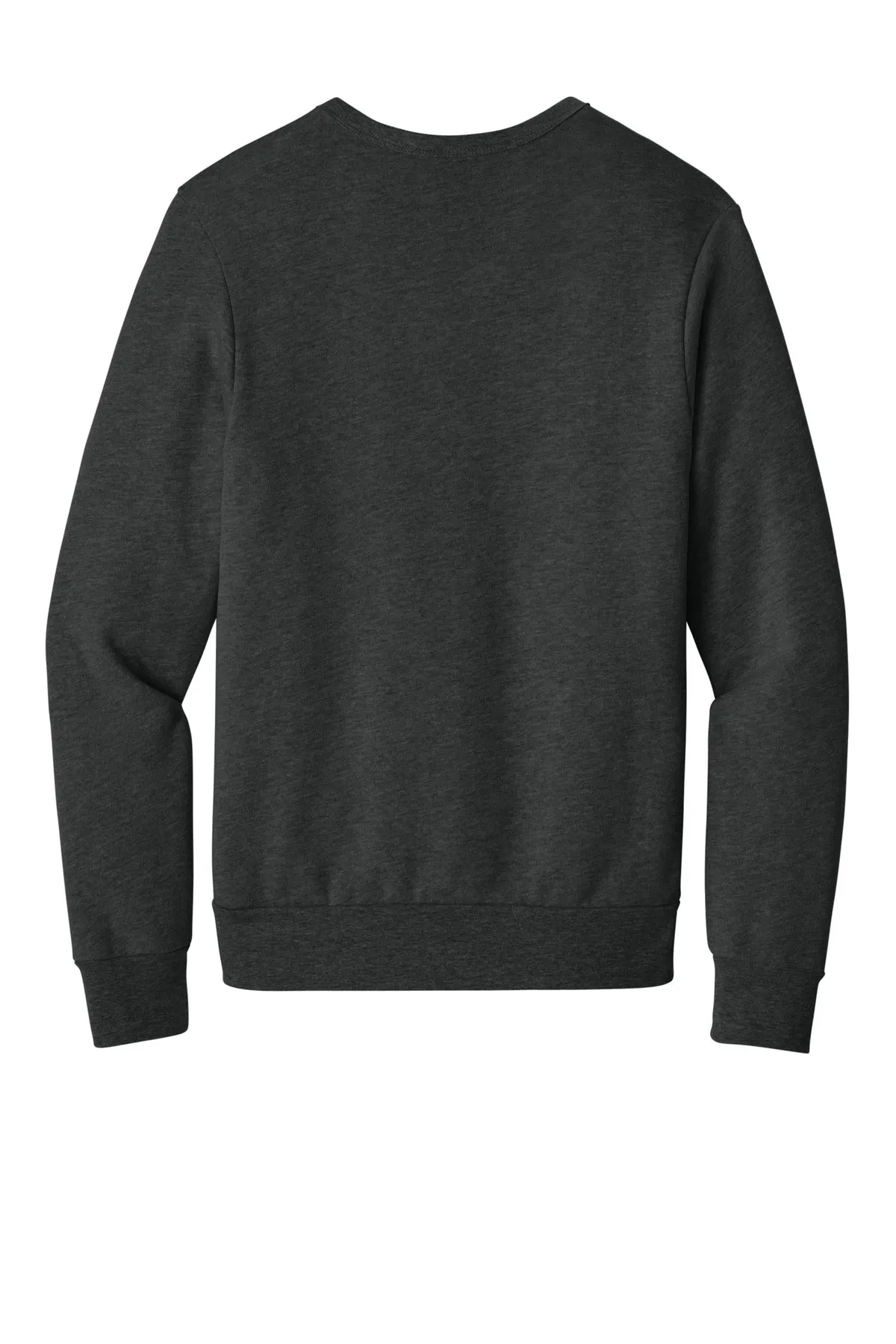 BELLA CANVAS Unisex Sponge Fleece Classic Crewneck Sweatshirt BC3911 Dark Grey Heather