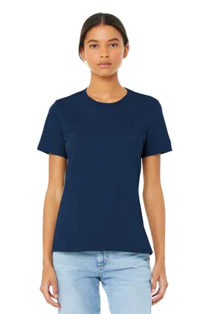 BELLA CANVAS  Women's Relaxed Jersey Short Sleeve Tee. BC6400 Navy