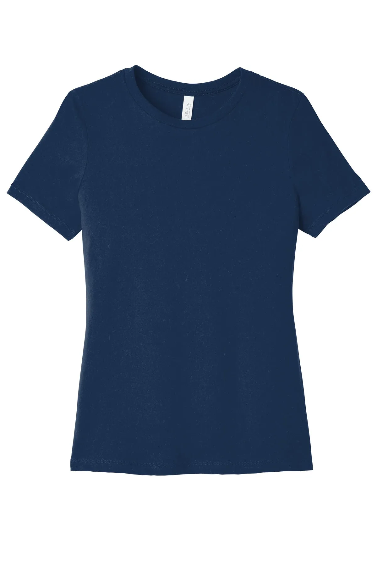 BELLA CANVAS  Women's Relaxed Jersey Short Sleeve Tee. BC6400 Navy