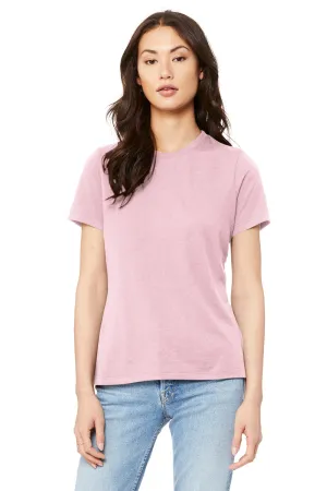 BELLA CANVAS  Women's Relaxed Jersey Short Sleeve Tee. BC6400 Pink