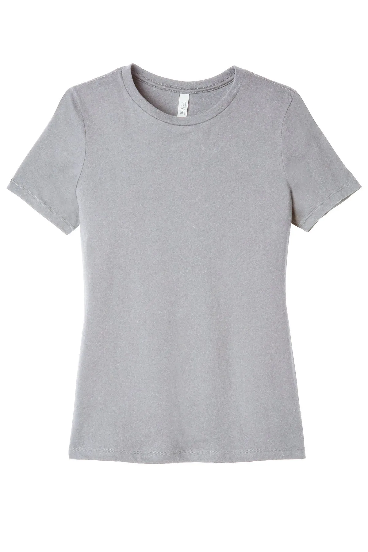 BELLA CANVAS  Women's Relaxed Jersey Short Sleeve Tee. BC6400 Solid Athletic Grey