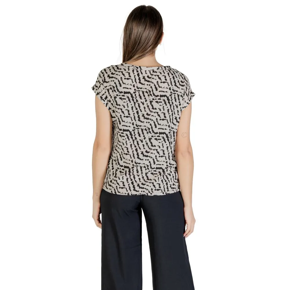 Bicolor Viscose Shirt