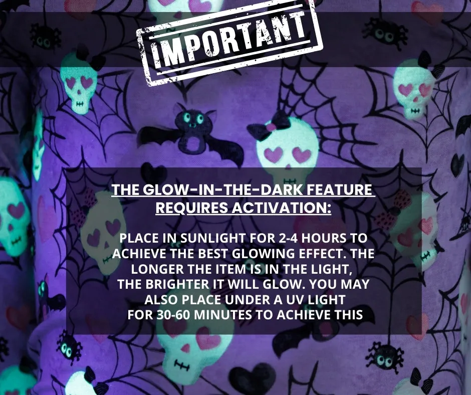 Birdie Bean Carrie Glow in the Dark Skeleton 2-piece Long Sleeve Pajamas with Pants
