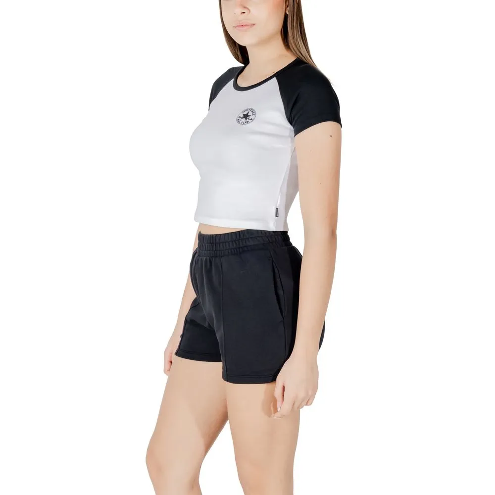 Black And White Cotton Tops & T-Shirt