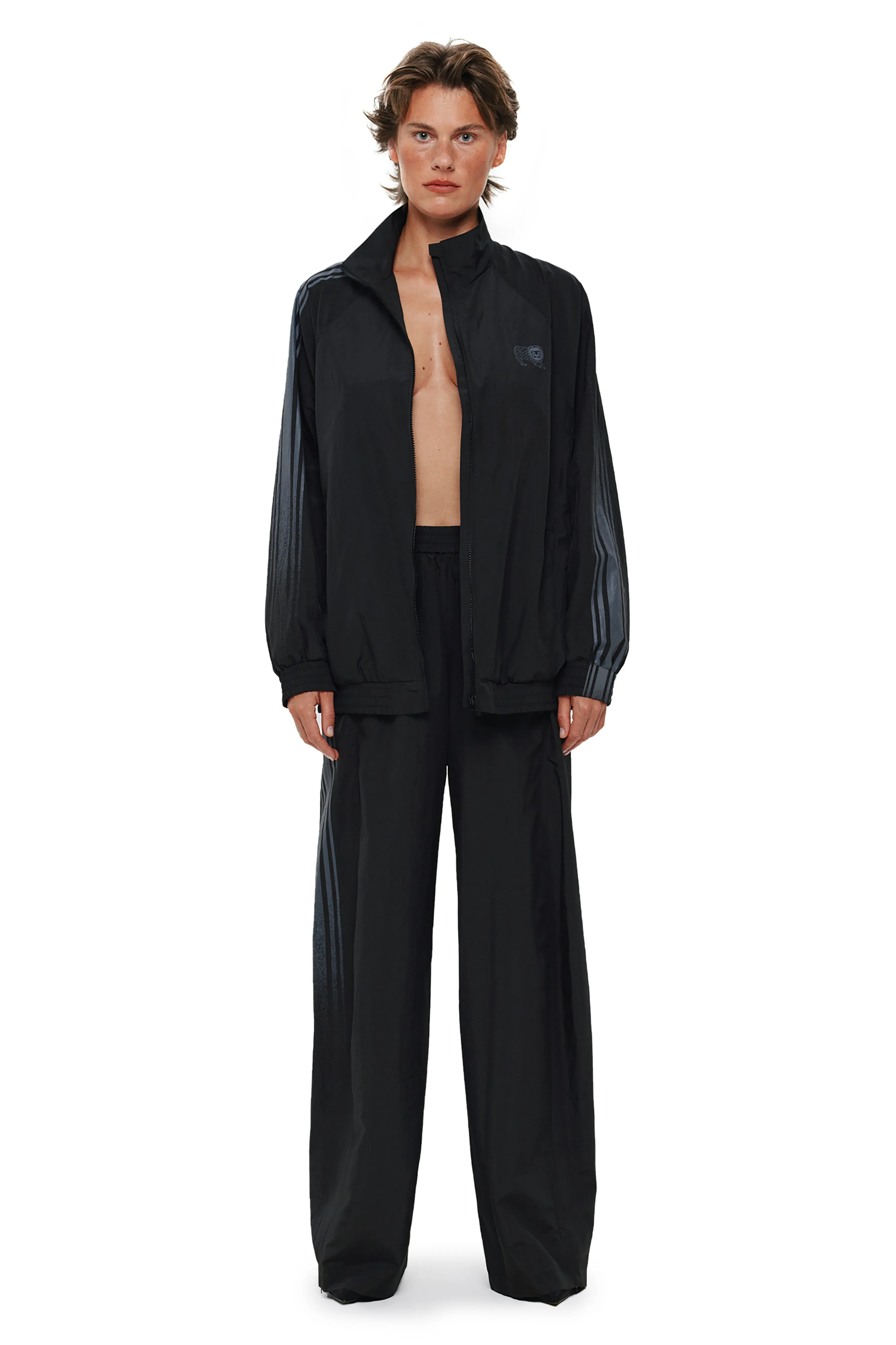 Black Track Pants "BOLOTNIA"
