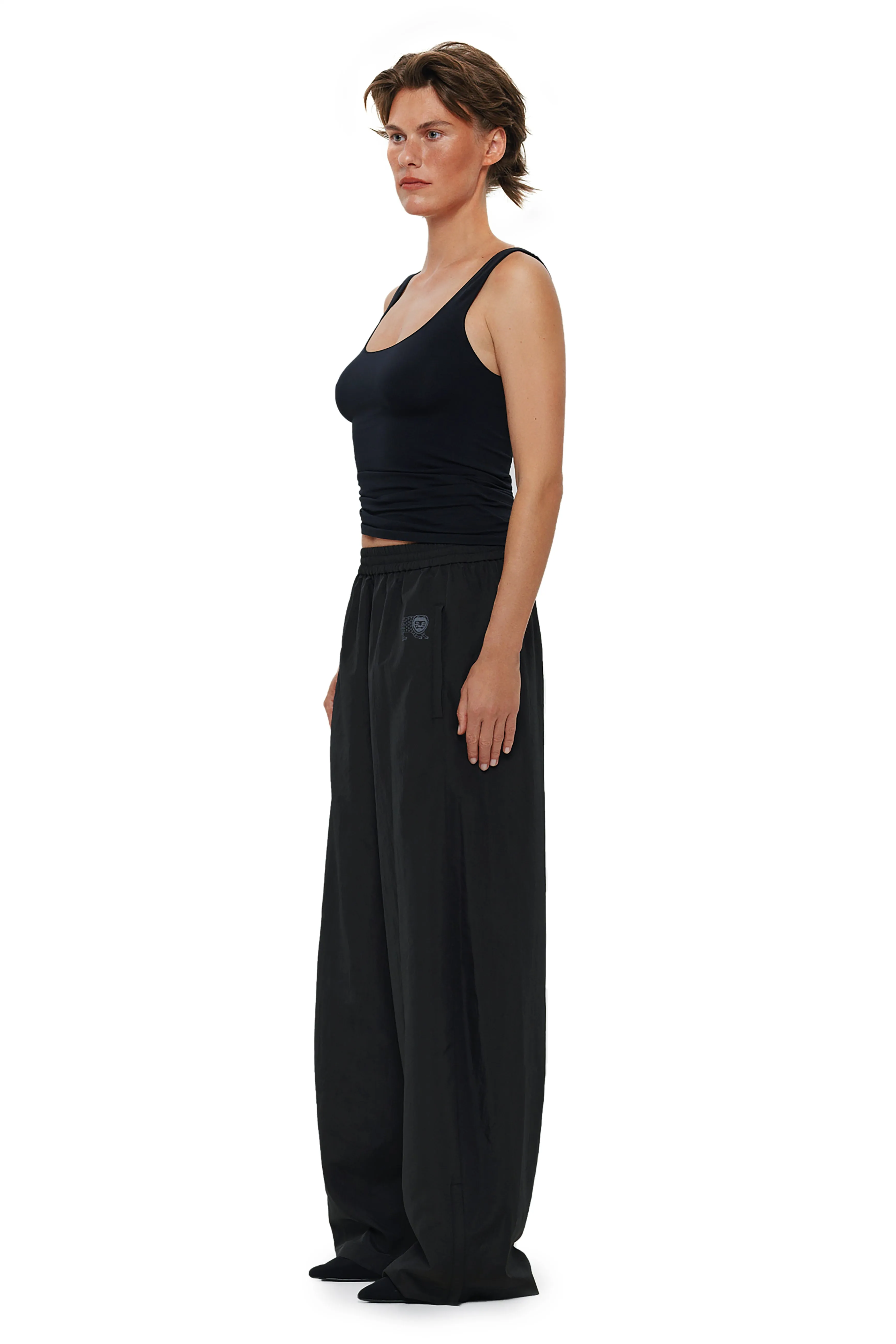 Black Track Pants "BOLOTNIA"