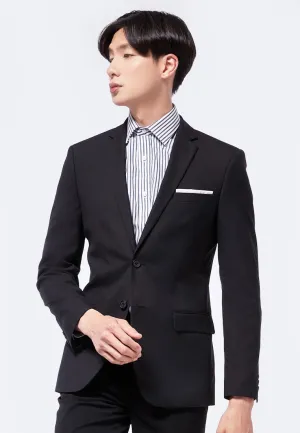 Blazer with Pocket Square Details