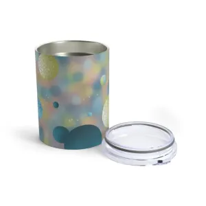 Bluish Green Abstract Tumbler for Everyday Chill Moments
