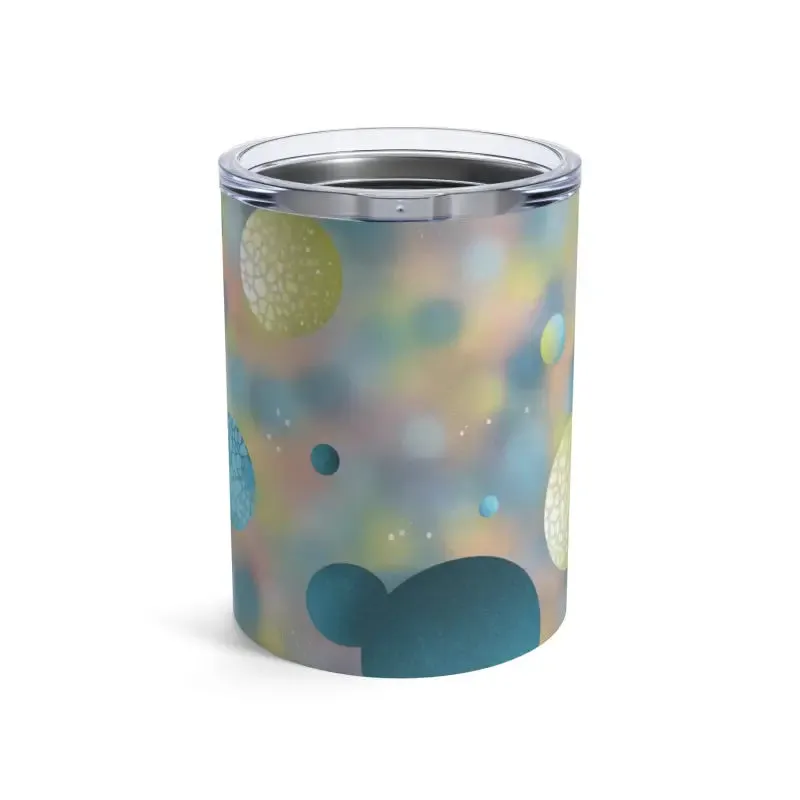 Bluish Green Abstract Tumbler for Everyday Chill Moments