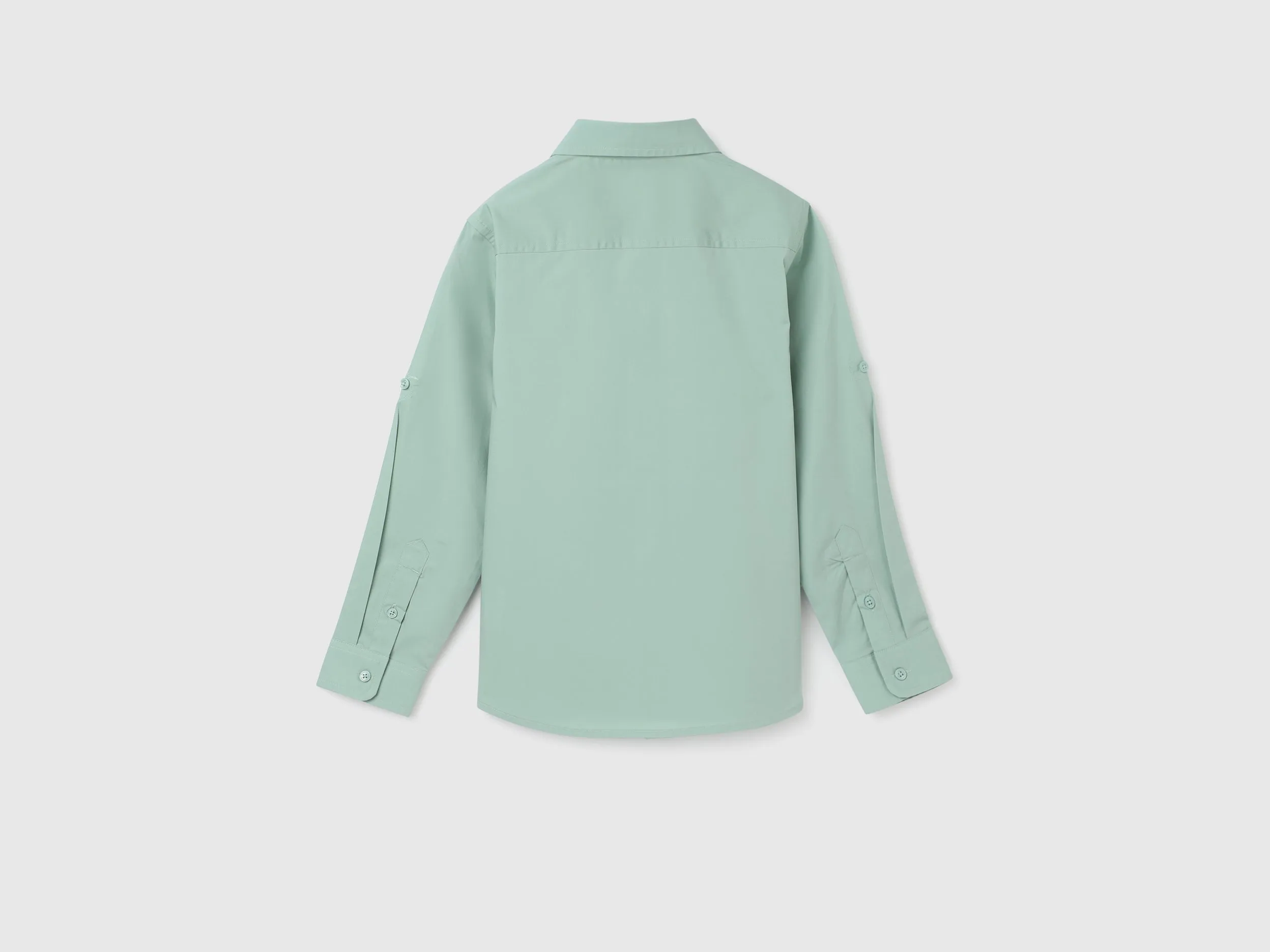 Boy's Regular Fit Spread Collar Solid Shirts