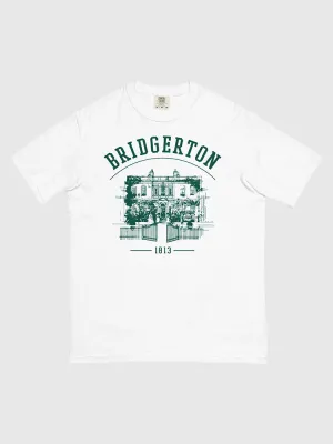 Bridgerton House Comfort Colors T-Shirt [Green House]