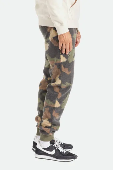 Brixton Blanket Fleece Jogger Washed Camo