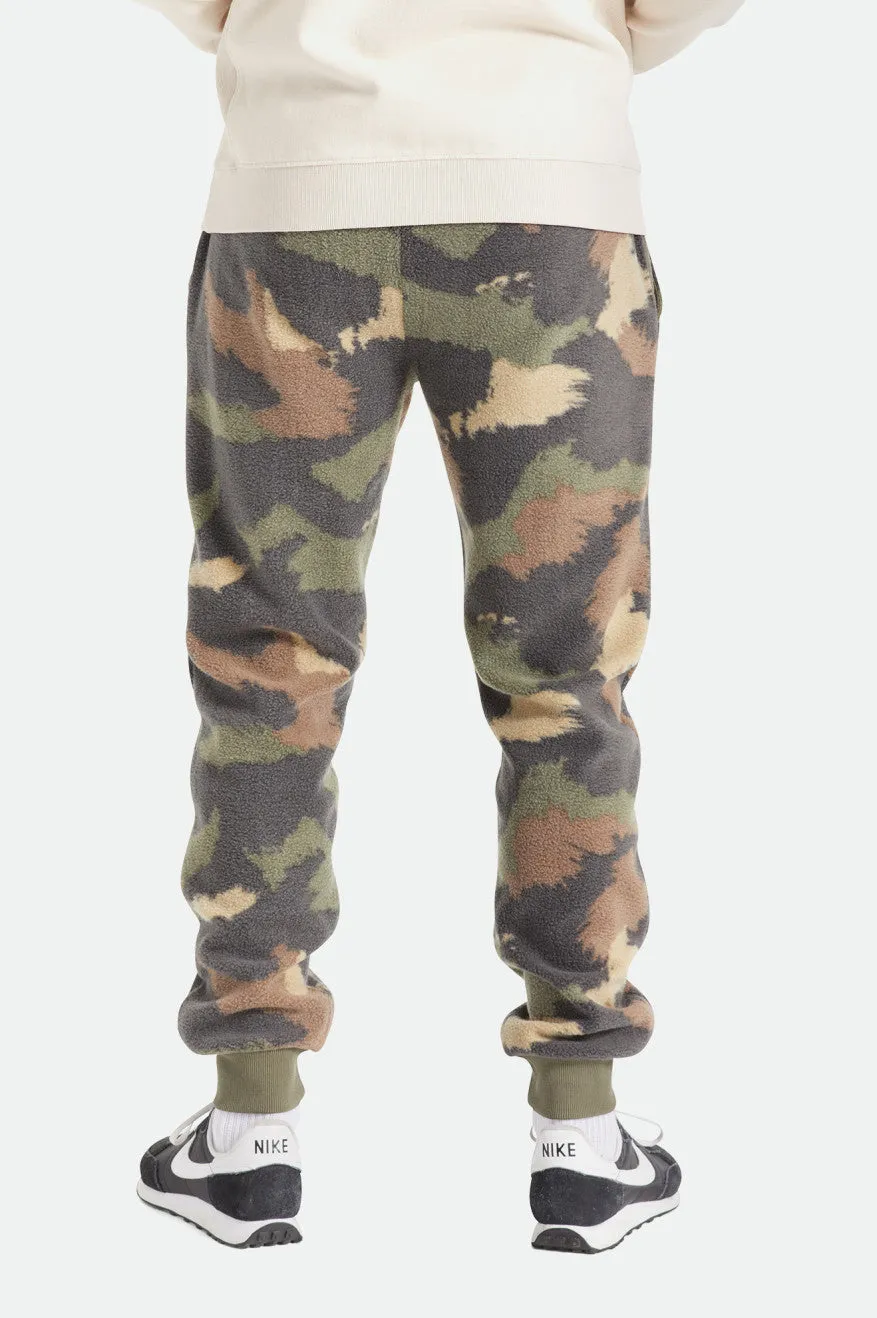 Brixton Blanket Fleece Jogger Washed Camo