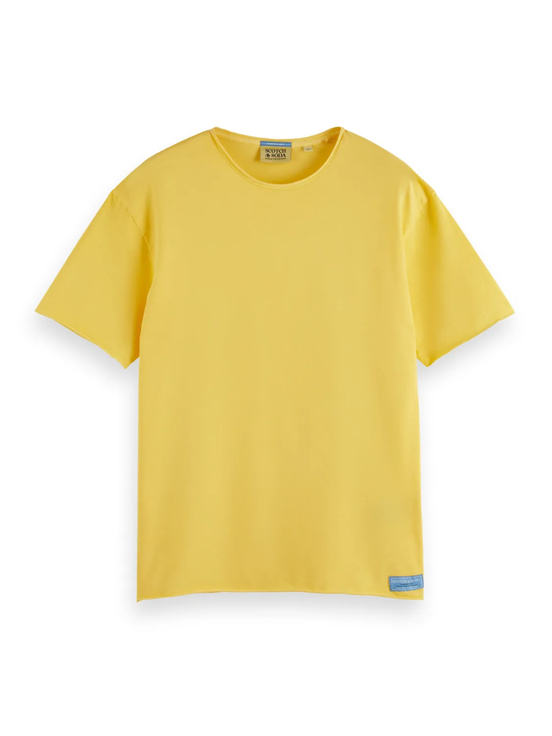 Candlelight Relaxed Fit Raw Edge T-Shirt