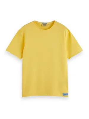 Candlelight Relaxed Fit Raw Edge T-Shirt
