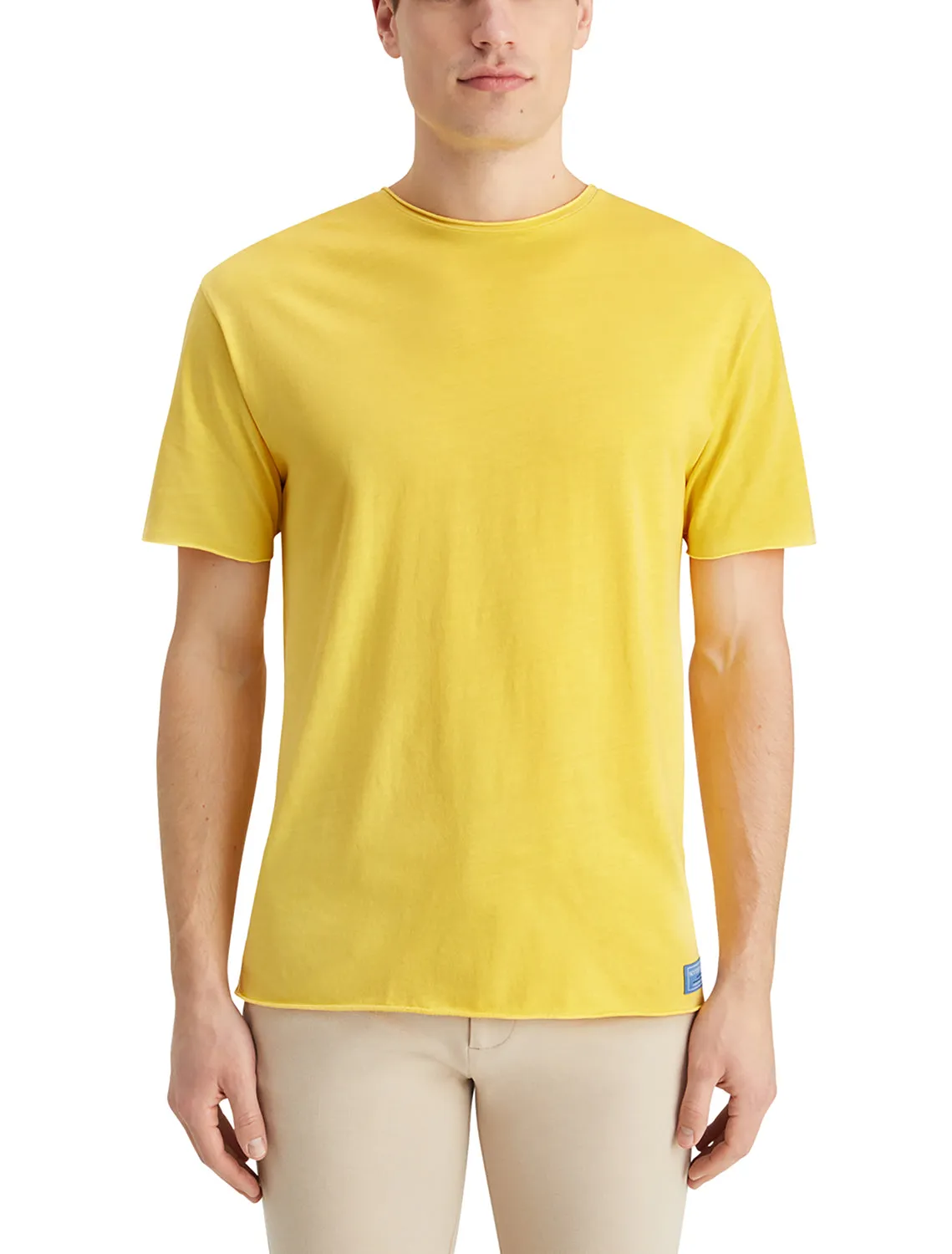 Candlelight Relaxed Fit Raw Edge T-Shirt