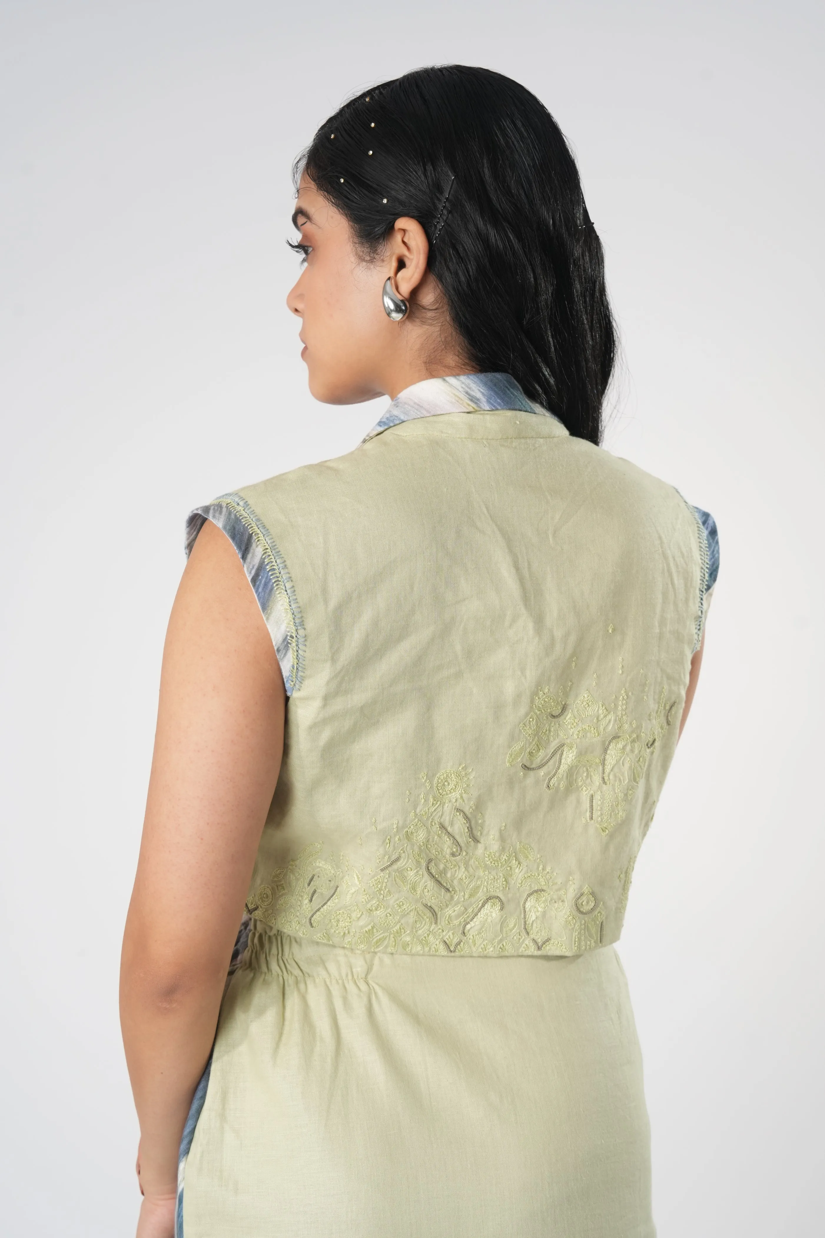 Capsleeves Crop Jacket