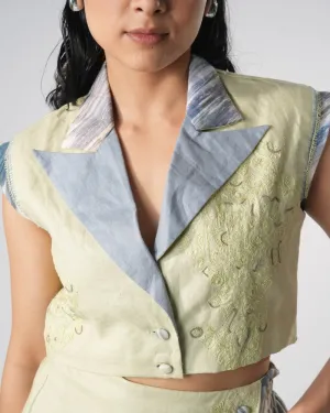Capsleeves Crop Jacket