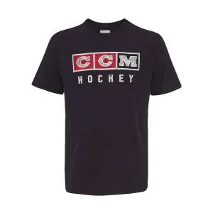 CCM Classic Logo Tri-Blend Shortsleeve Youth Shirt