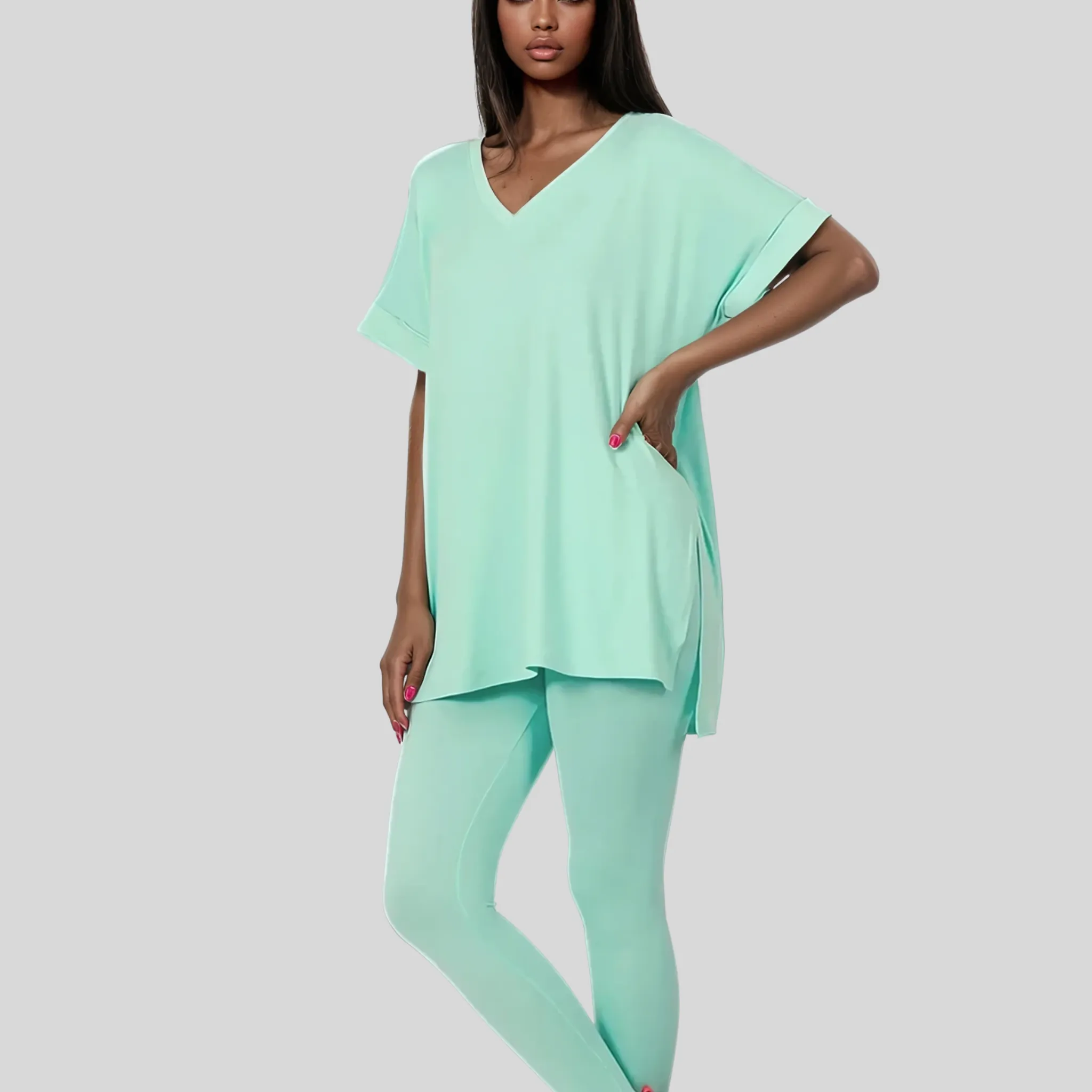Chill Day 2 Piece Set-Mint
