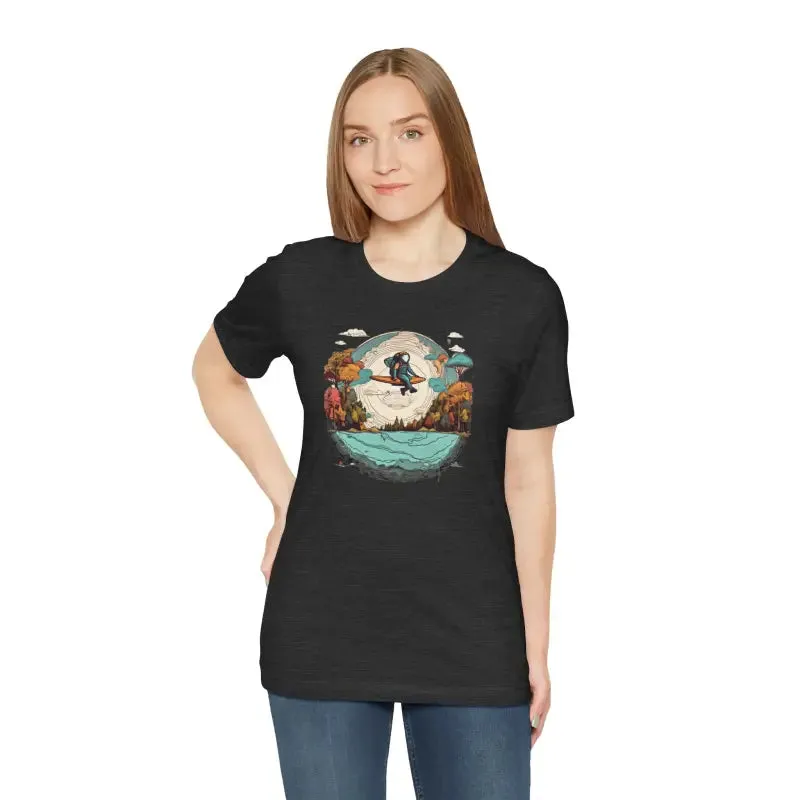 Chill in Earth's Jersey Short Sleeve Tee
