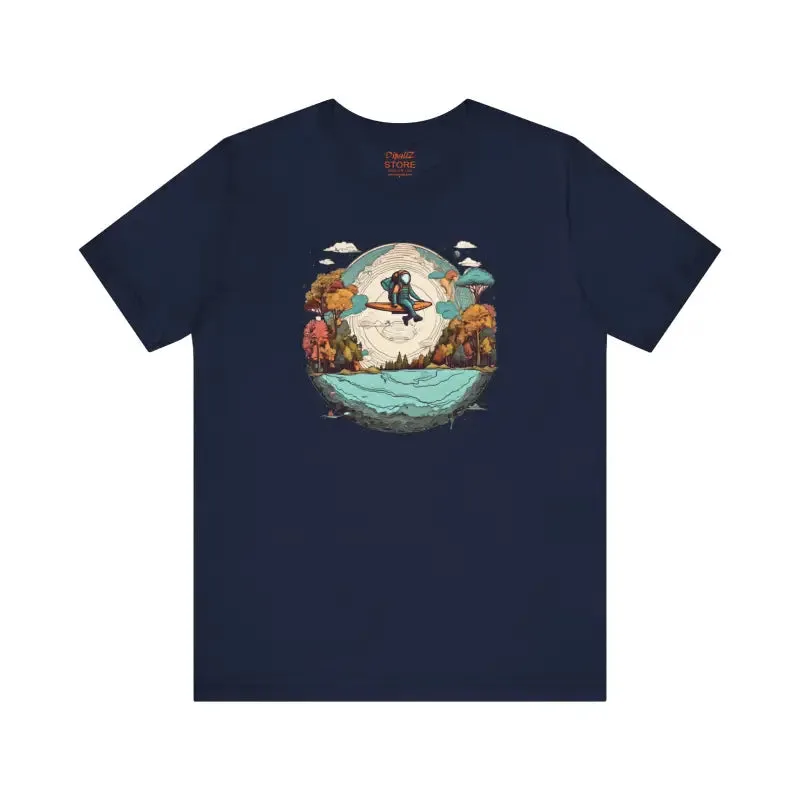 Chill in Earth's Jersey Short Sleeve Tee