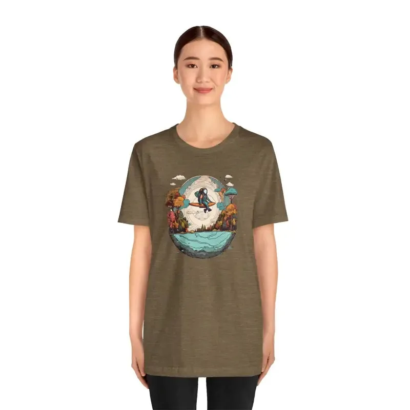 Chill in Earth's Jersey Short Sleeve Tee