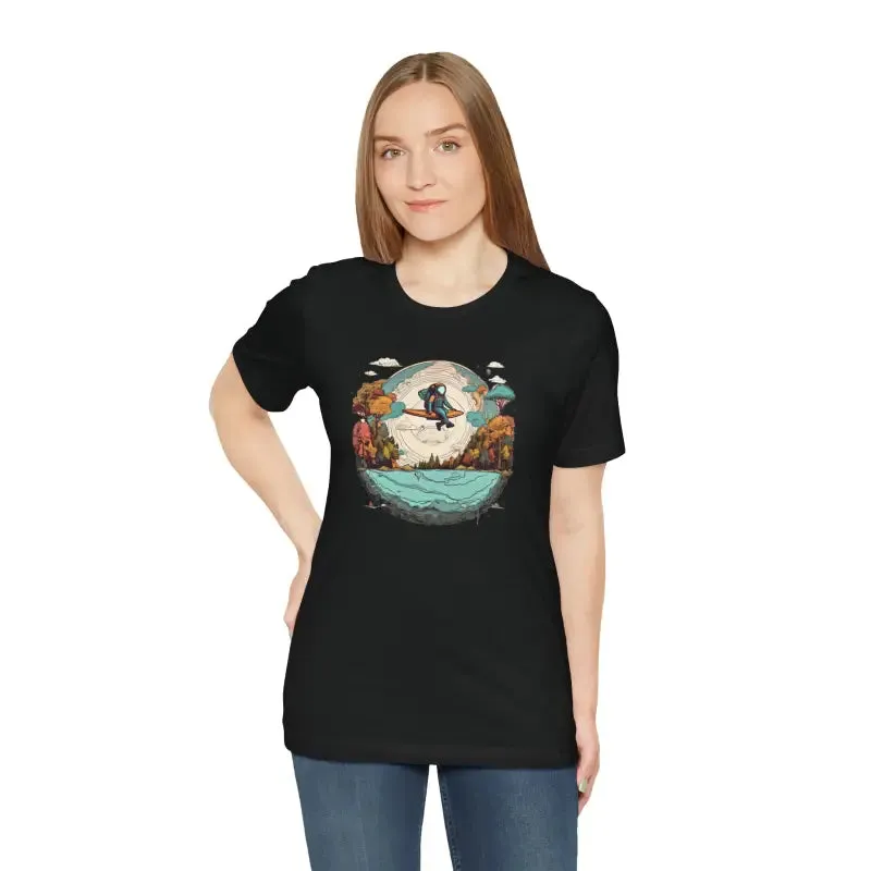Chill in Earth's Jersey Short Sleeve Tee