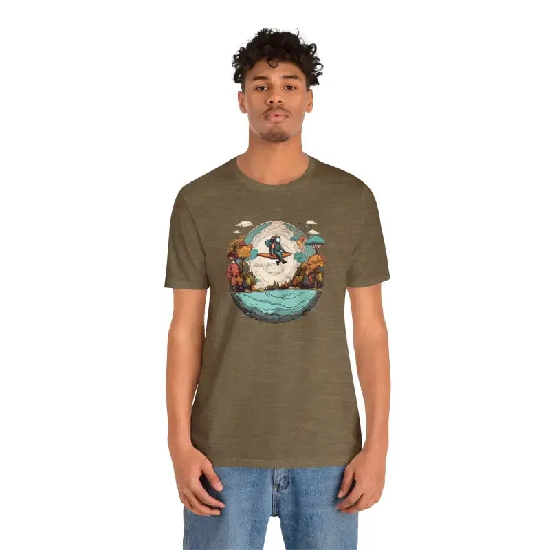 Chill in Earth's Jersey Short Sleeve Tee