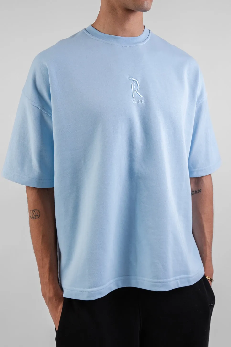 Chill Sleeve T-shirts-Denim Dream