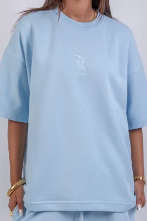 Chill Sleeve T-shirts-Denim Dream