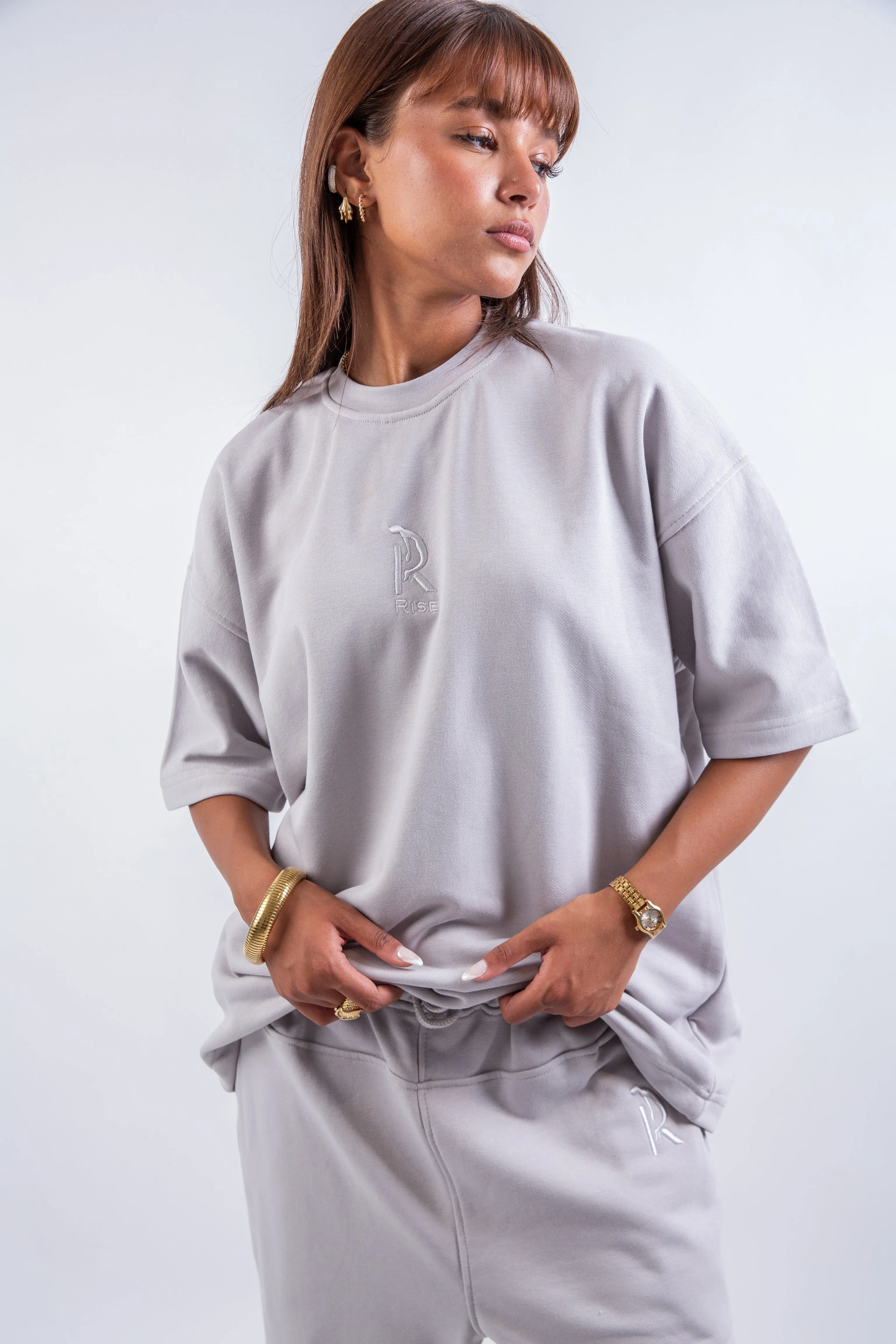 Chill Sleeve T-shirts-Silver Lining
