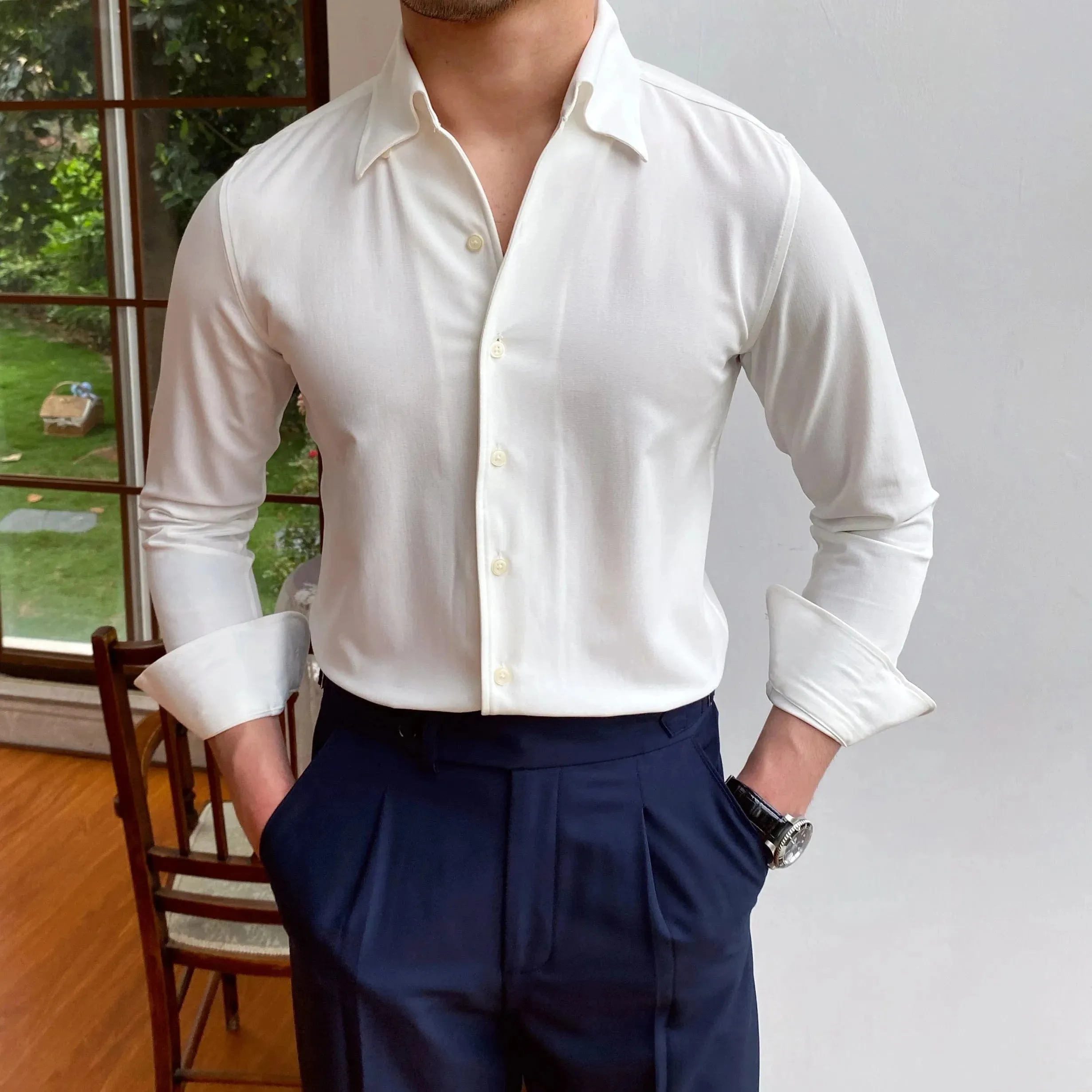Christopher Mosley Long Sleeve Dress Shirt
